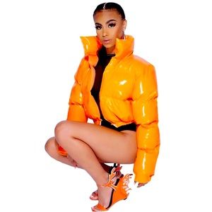 Puffer bubble coat